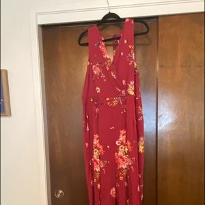 NWT red jumpsuit